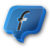 Facebook icon v2 by syndromul